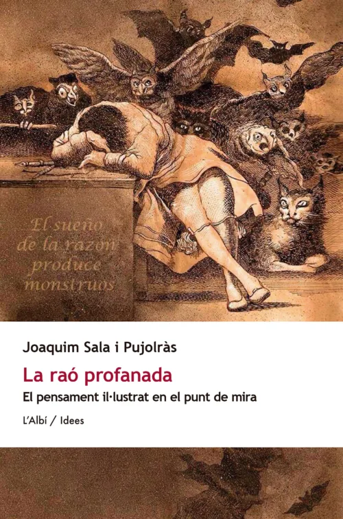 Portada del llibre La raó profanada de Joaquim Sala i Pujolràs.